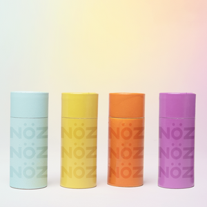 Light Blue, Yellow, Orange, and Purple Stick Sunscreen. Dermatologist recommended sunscreen for best SPF for face. Reef safe and zinc oxide sunscreen.